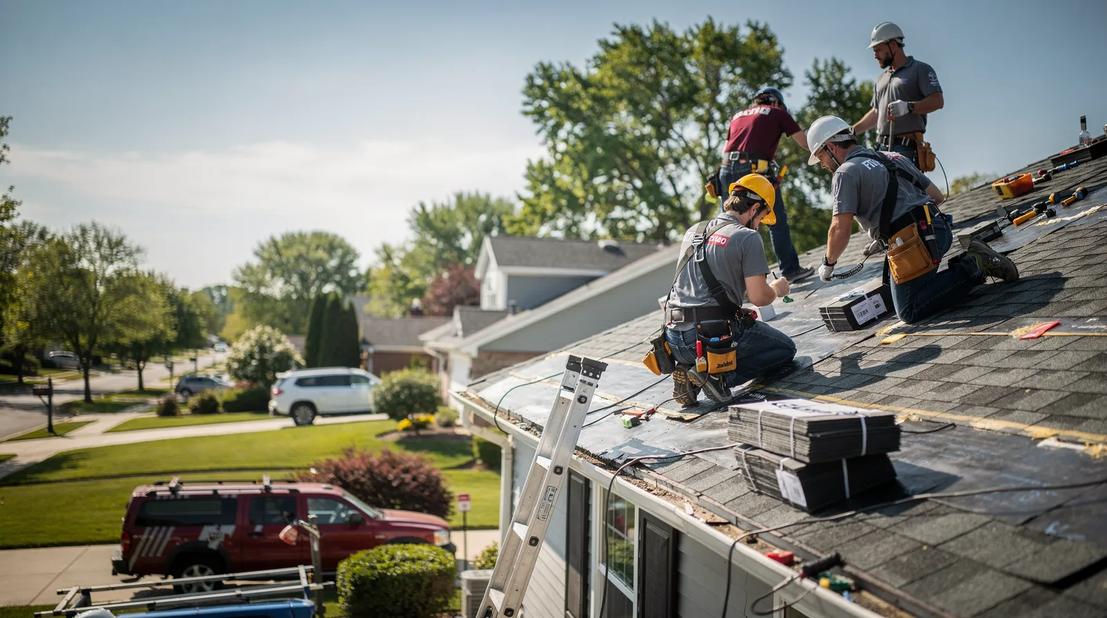 Roof Repair in Enfield, IL around you